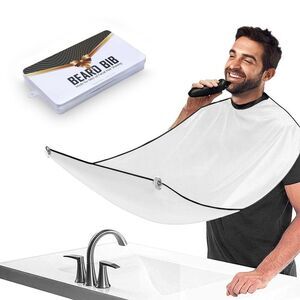 Beard Bib NEW Bib Apron for Men Gift Beard Trimming Catcher Bib for Shaving Hair